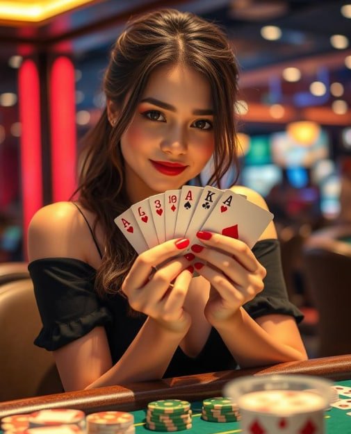 Adventure-themed casino display showing immersive slot entertainment atmosphere